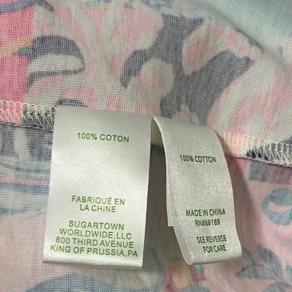 Lilly Pulitzer Loro Tiered Maxi Dress in Multi Patch to Match - Large - EUC - Picture 15 of 16